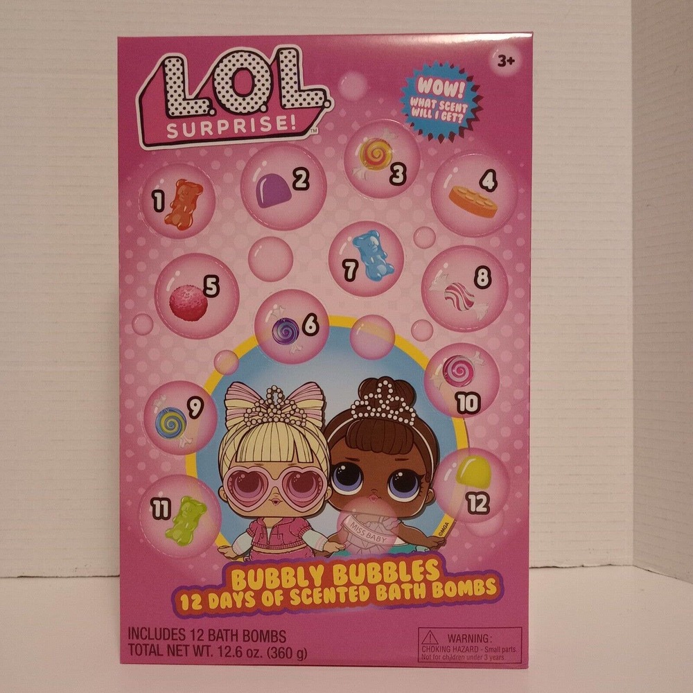 🎄NEW LOL SURPRISE 12 DAYS OF SCENTED BATH BOMBS 🎄